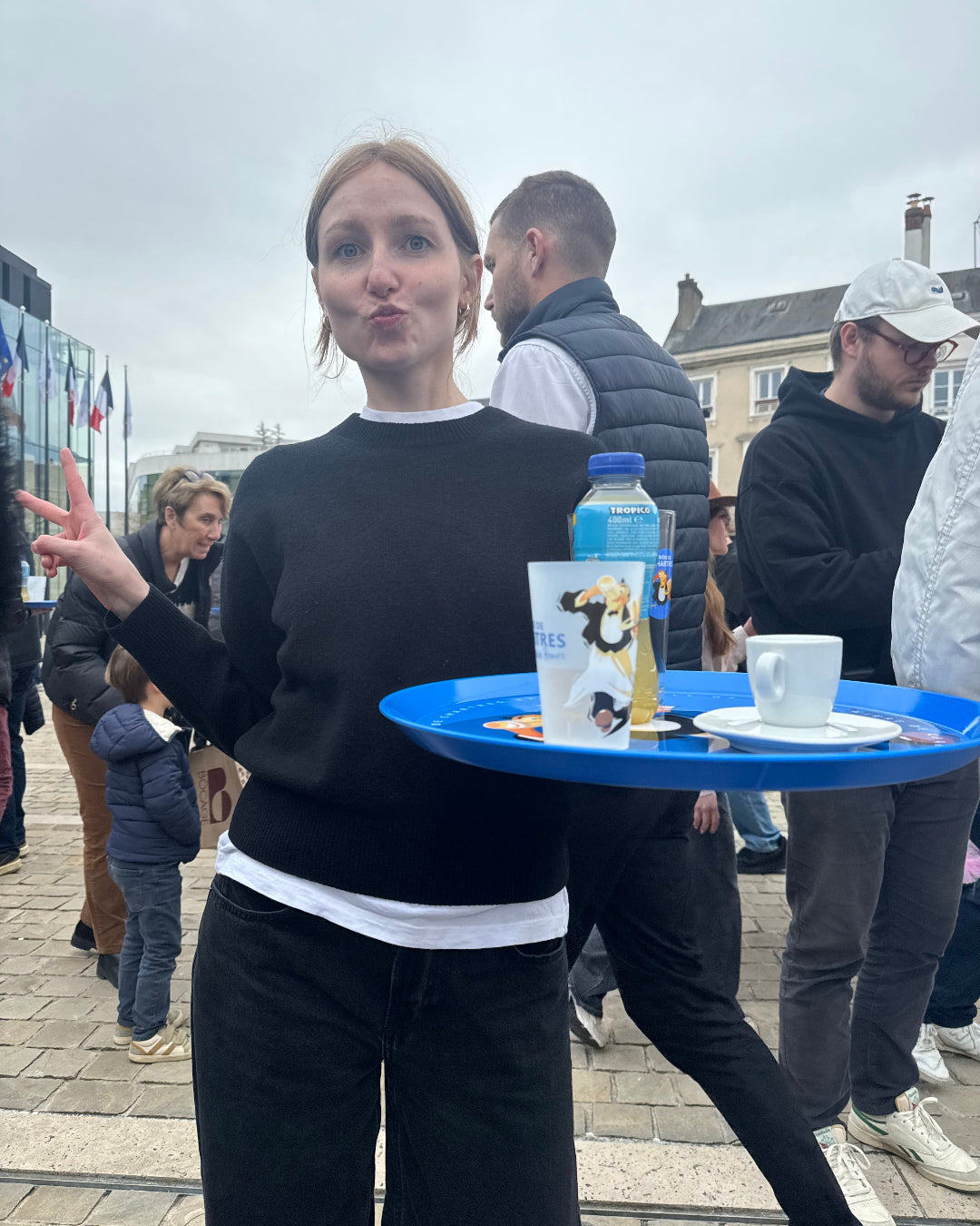 Course des garçons de café à Chartres : l’équipe de L’Annexe au rendez-vous